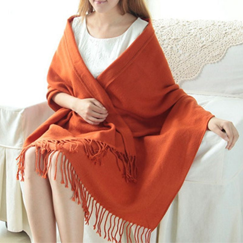 Aureline Cashmere Touch Plaid Scarf