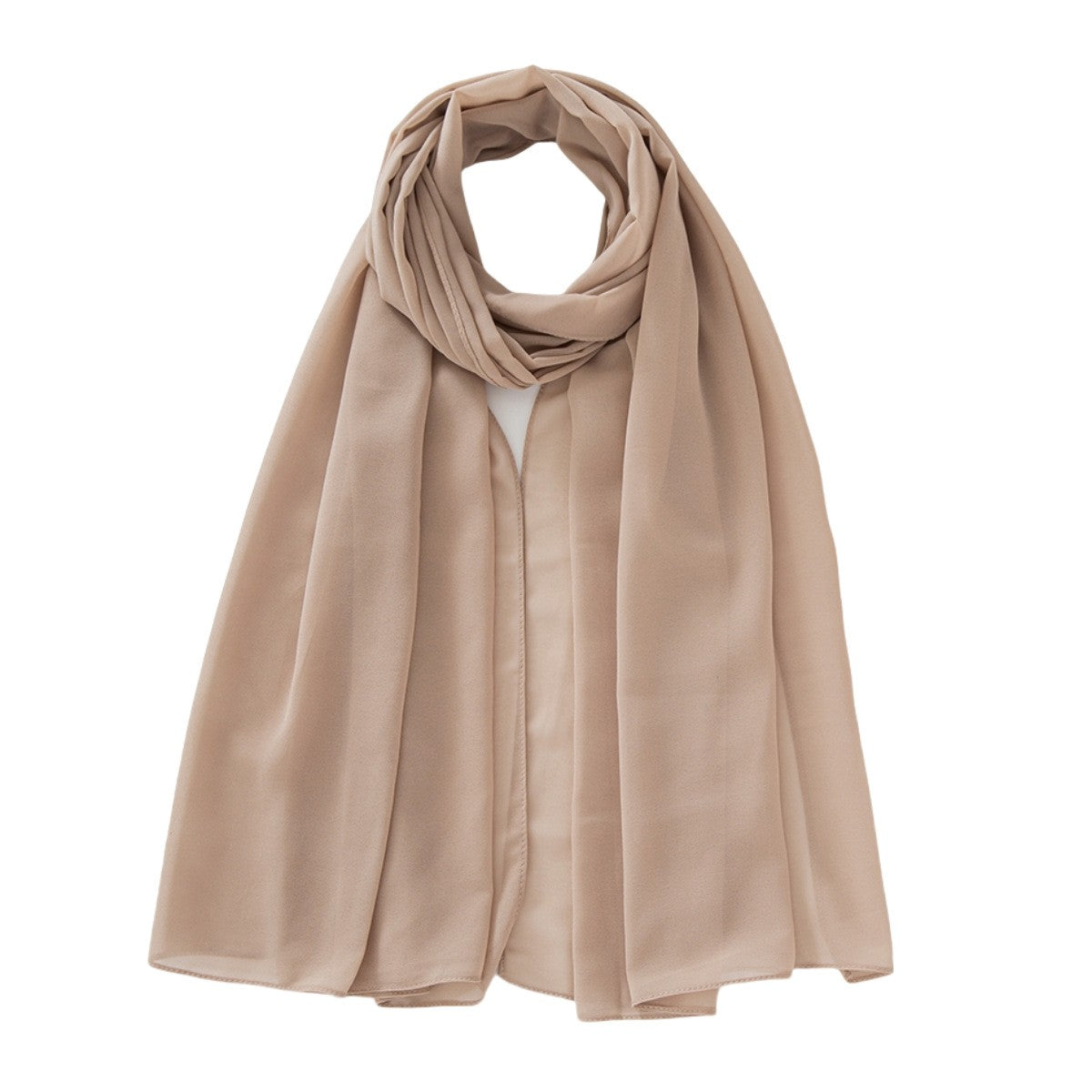 Elora Pearl Chiffon Bubble Scarf