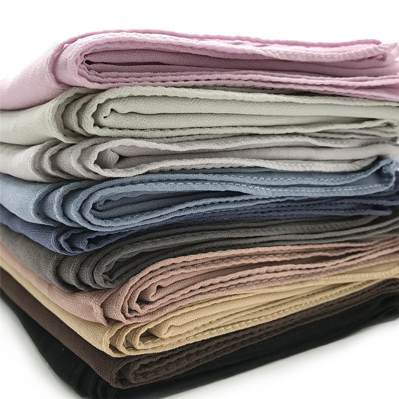 Elora Pearl Chiffon Bubble Scarf