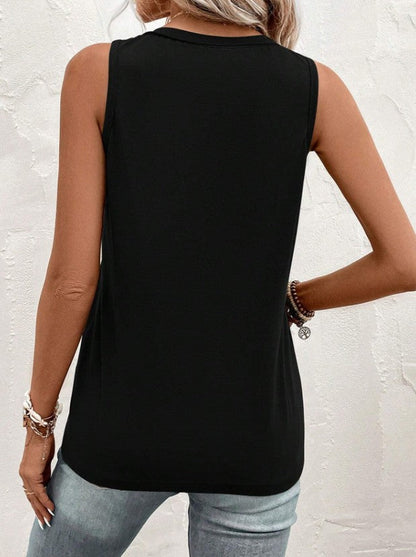 Kaia Half-Button Pocket Vest