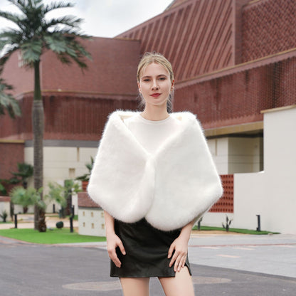 Noelle White Knit Waistcoat