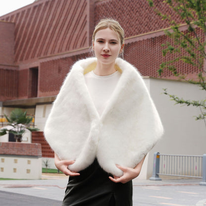 Noelle White Knit Waistcoat